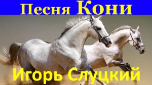 Песня Кони Песни шансон Игорь Слуцкий лучшее хиты для души