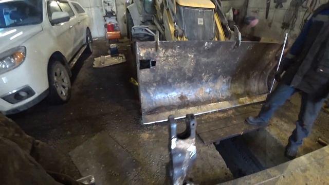 востанавливаем отверстия JCB