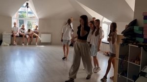 Ника на уроке актёрского мастерства в Fashion kids models!