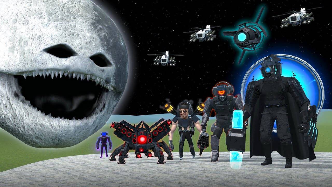 НОВОЛУНИЕ РАЗБУДИЛО МОНСТРА ПРОТИВ ВСЕХ АГЕНТОВ И БОССОВ SKIBIDI смотреть онлайн