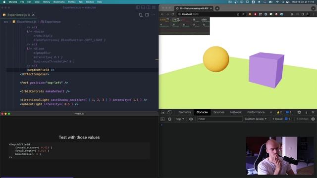 [Bruno Simong ] Three.js Journey 63 — Post-processing with R3F