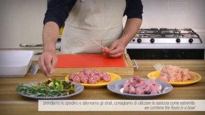 Шашлык в помпейской печи от Alfa Pizza