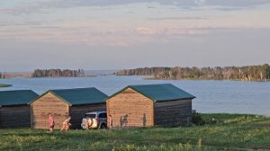 Гуселетовские озера в лучах заката 2025 год
