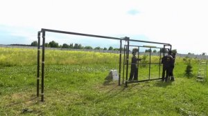Монтаж откатных ворот Элькадор