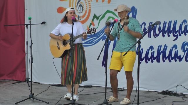 Дуэт "Чита-Хабаровск" Сергей и Арина Бадановы "В ритме жизни реки теки"
