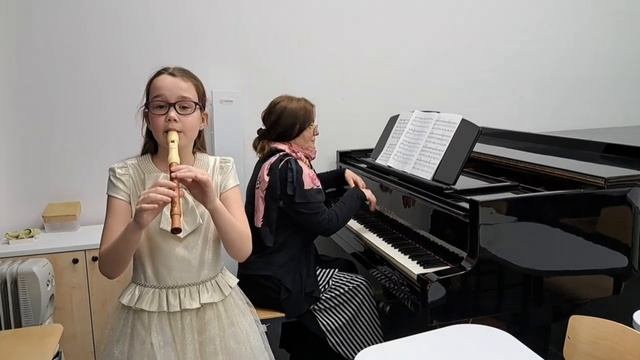 Ж.Рамо , Тамбурин. Преподаватель Крупина Н.Н. Барочная флейта Мокрякова Маша