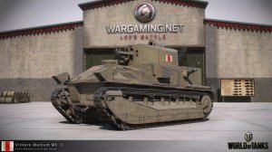 Танк средней прожарки Medium Mk II Мир Танков - WoT он Pro #140