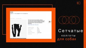 Сетчатый Шик для Четвероногих! Креативная Реклама Колготок для Собак!