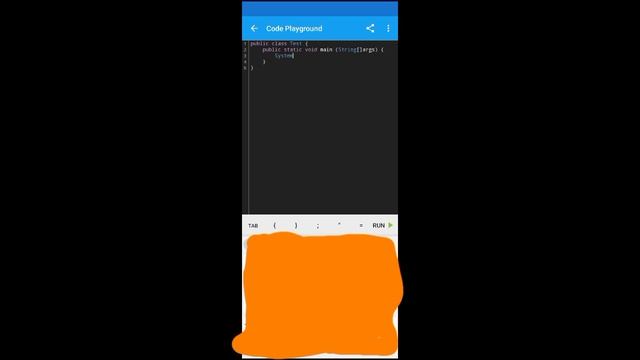 Код на языке программирование Java. Первая серия.