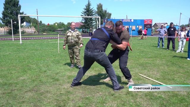 Традиционные казачьи игры прошли в Алтайском крае