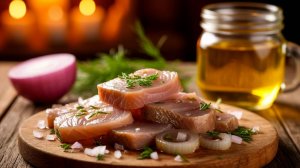 Как приготовить СЕЛЁДКУ за 3 часа. Очень простой и вкусный рецепт сельди!!! [Семейные рецепты]