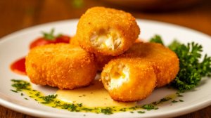 Нежные куриные КРОКЕТЫ с сырной начинкой! Очень вкусное и простое блюдо, рецепт [Семейные рецепты]