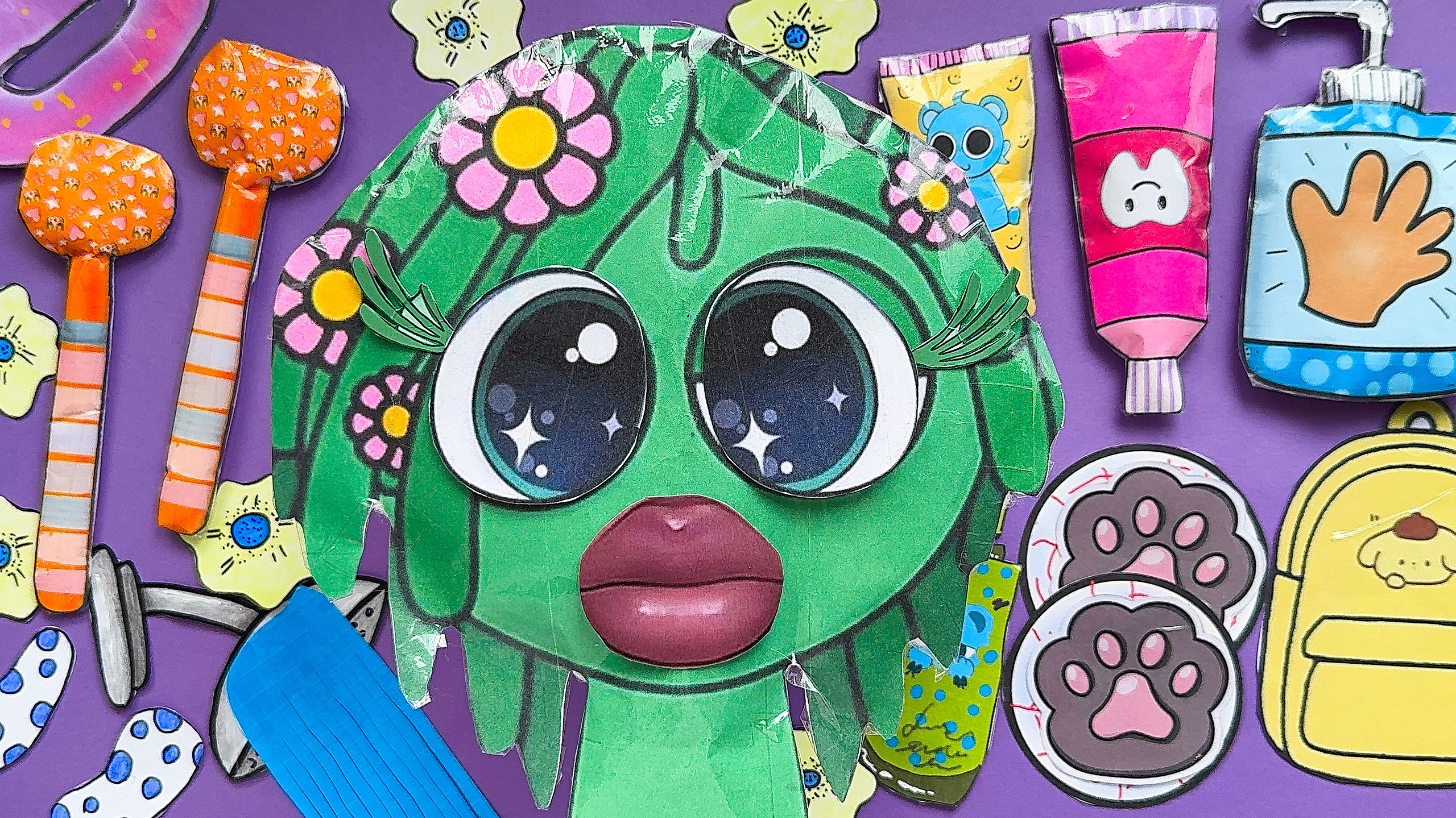 СПРУНКИ Green / Уходовые бумажные процедуры / Асмр смотреть онлайн