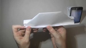 Как сделать вертикальную подставку для мобильного телефона из бумаги формата А4