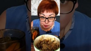 ПЕРЕКУС САЛАТИКОМ ИЗ ПЕЧЕНИ,НО НЕ ТРЕСКИ/НАСЫЩАЮСЬ МНЯМ-МНЯМ/МУКБАНГ