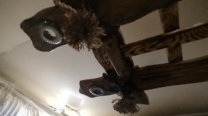 Люстры из избы Бабы Яги из массива дерева под старину