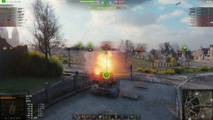 гриль залетел на карту и взорвал бк т110е4