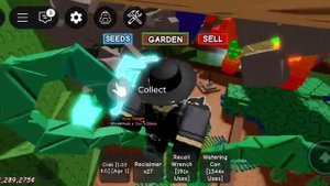 получили 2 бон блоссом и посмотрели на ... вырасти сад. роблокс.