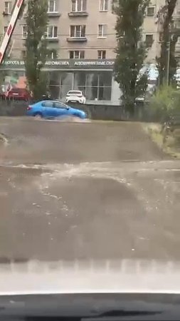 В Воронеже прошёл дождь и город поплыл. 😱