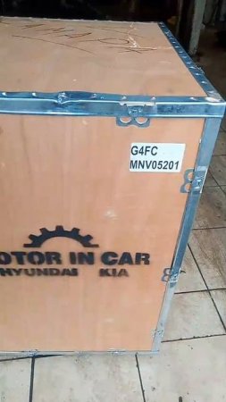Очередная отгрузка нового двигателя G4FC 🚀 в городе Самара с установкой в нашем сервис партнере 🤙