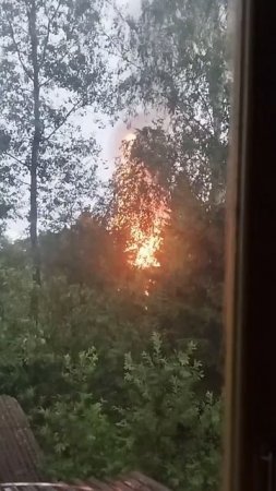 🔥В селе Вороново в Троицком округе молния попала в дом🔥