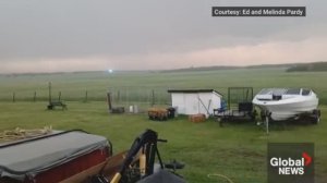 Голубая шаровая молния (Канада, июль 2025)