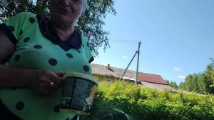 Июль,цветы.Малина и клубника.