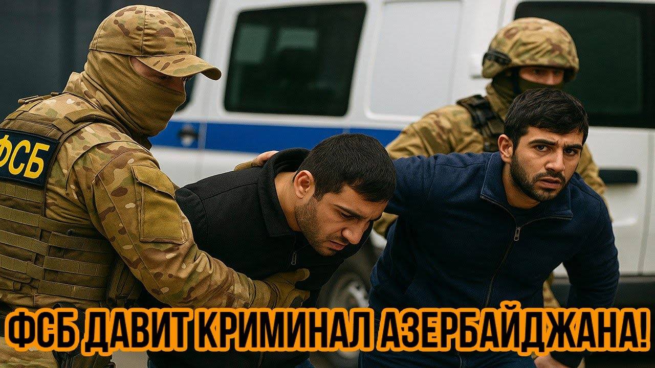 ФСБ ДАВИТ КРИМИНАЛ АЗЕРБАЙДЖАНА! Россия во главе с Петровым,устроила зачистку нелегальной миграции!
