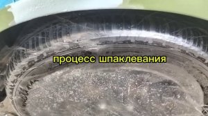 ремонт локальный сквозняк арки hyundai getz