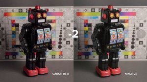 Canon R5 II vs Nikon Z8 Качество видео
