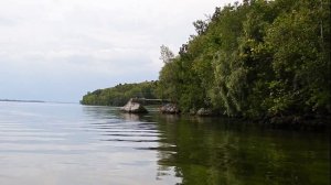 Течет река Волга...  Полет на лодке по Волге близ Малой Рязани (Самарская область)