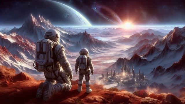 First Steps on a New World - Space Synth Instrumental