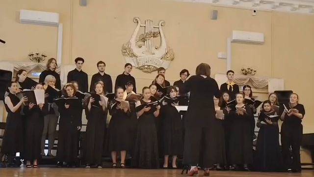 Ирина Минакова.  Песня "Ива на острове" для женского хора с сопровождением