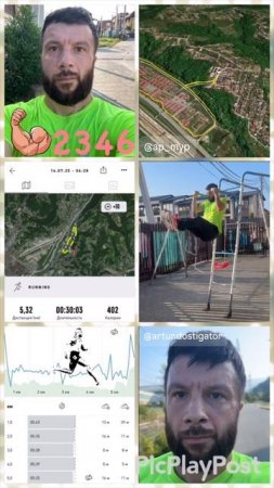 #2346 день непрерывных тренировок и занятий спортом