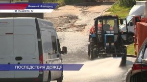 Сильный ливень нарушил ход ремонтных работ в Нижегородском Кремле