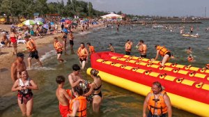 МАРИУПОЛЬ Максимальная жара Спасает только МОРЕ! 🏬Восстановление и Жизнь Сегодня