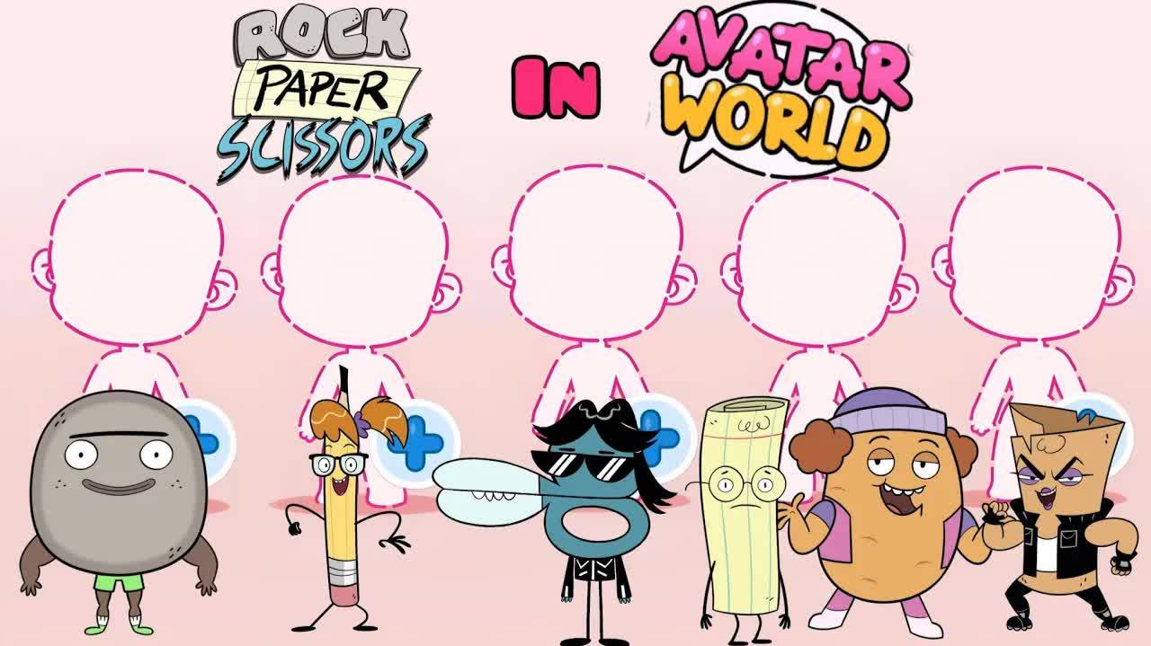Rock Paper Scissors оживают в Avatar World 🎪