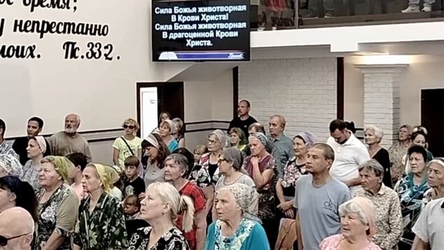 Грех победить о желаешь ли ты,  общее пение  06.07.2025