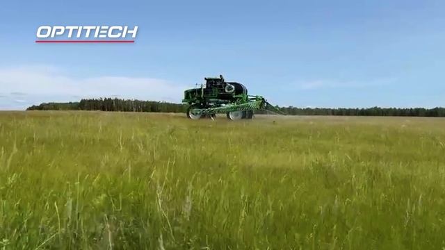 Опрыскиватель ОПТИТЭК линейки METALFOR H7040 показывает себя в работе на обучении