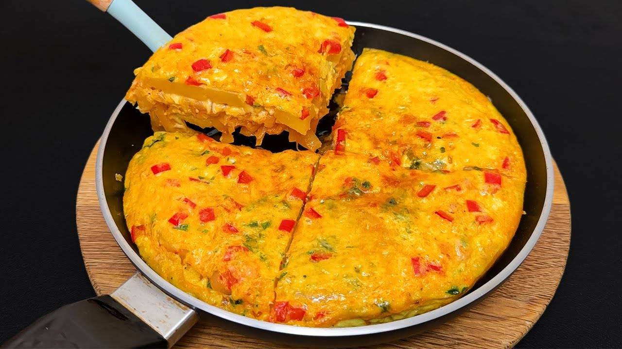 Только картошка и яйца! Самый вкусный рецепт с картофелем! Быстро и легко