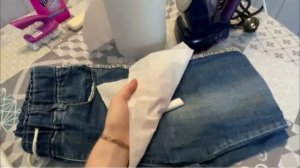 Как отстирать мазут с джинсов