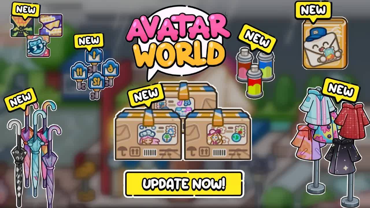 Тайна Почтового Отдела: Бесплатные Зонт и Плащ в Avatar World! ☂️