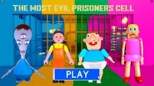 Играем в Roblox ИГРА "ЧУЖОЙ ПРОТИВ КАЛЬМАРА", КУКЛА ПРОТИВ БЭБИ БЕРРИ ПРОТИВ ЗЛОЙ МАМЫ? Полный