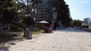 Абхазия Пицунда Центральный пляж сегодня 14 июля 2025. Какая погода в Абхазии сейчас,  море теплое