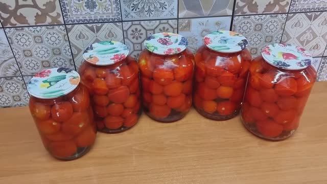 Любимый рецепт помидоров! Рецепт покорил ВСЕХ!