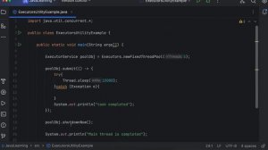 37. Java ScheduledThreadPoolExecutor  Shutdown Vs AwaitTermina