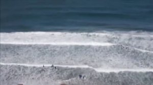 Пляж Praia das Maçãs в окрестностях Синтры ( Португалия)