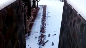 Антиобледенение дорожек в частном доме.