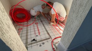 ✅ СДЕЛАЛИ С ЖЕНОЙ ТЁПЛЫЙ ПОЛ ДЛЯ СВОЕГО ДОМА СВОИМИ РУКАМИ. ВЕСЬ ПРОЦЕСС ОТ А ДО Я