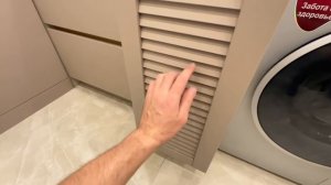 Столешница в ванную с каменной ногой, защита от влаги 100%